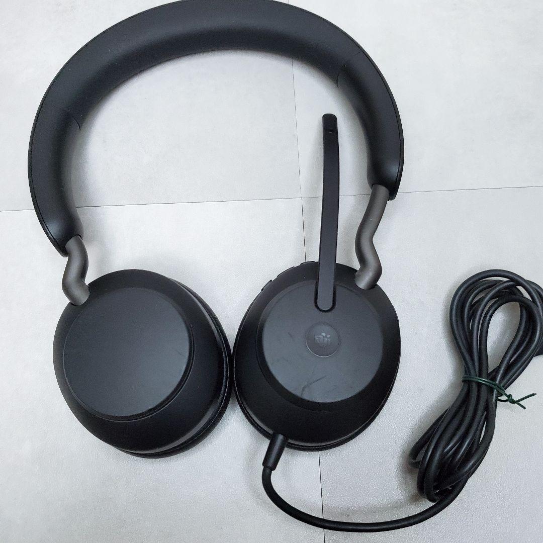 Web会議 Jabra Evolve2 40 UC USB-C ヘッドセット在宅