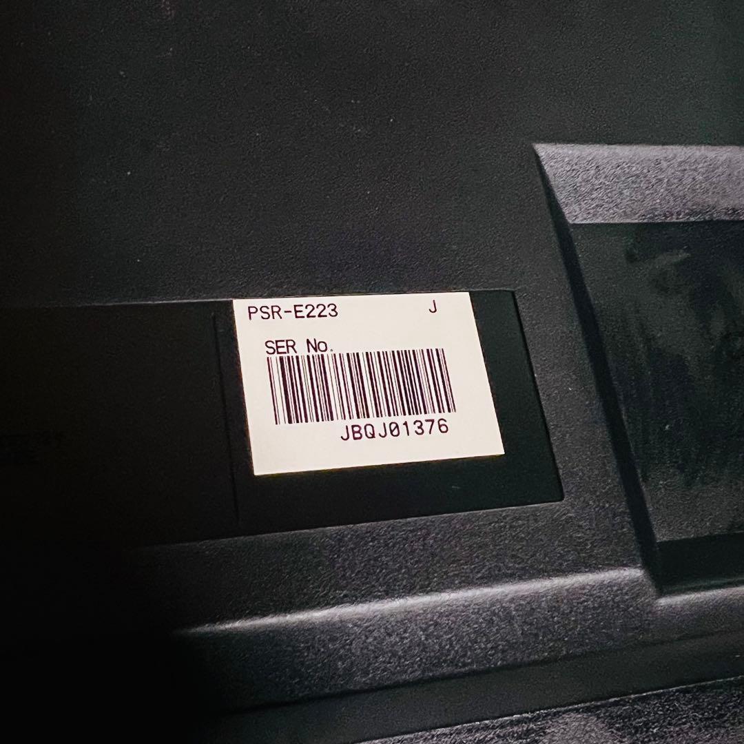 YAMAHA　PSR-E223　キーボード