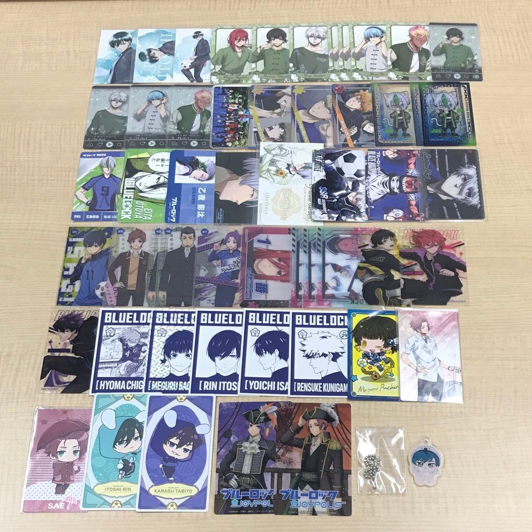 ❶ブルーロック 一番くじ アクスタ クリアカード 特典 紙類など まとめ売り