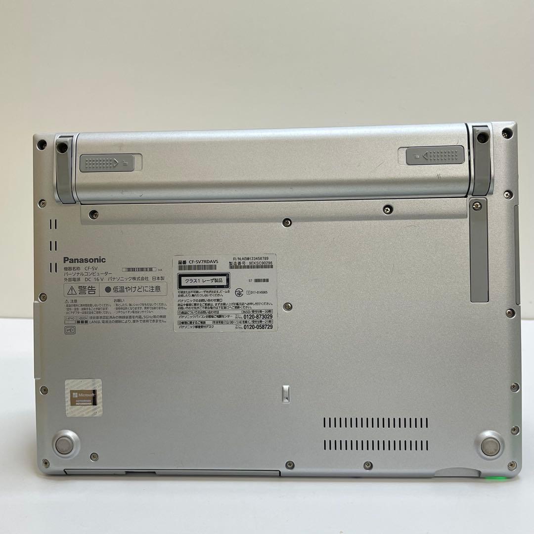 #712 パナソニック CFSV7-3 i5-8350U 8GB SSD256G