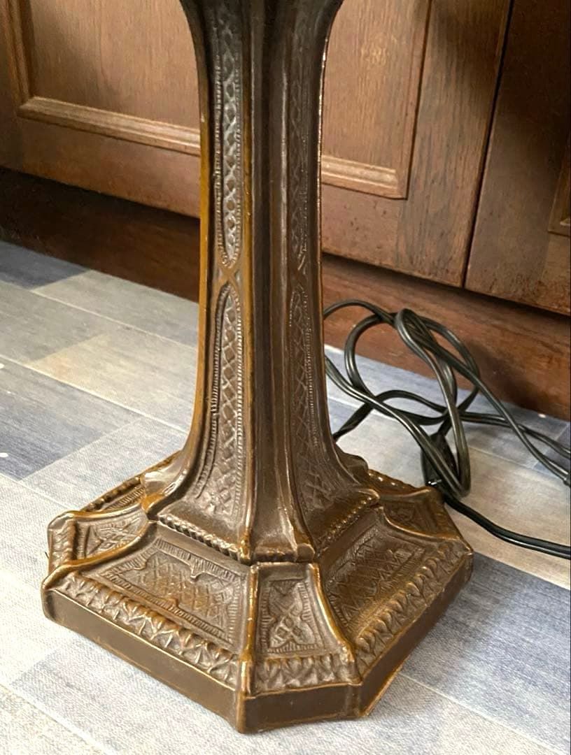 N2370 スタンドライト　アンティーク　馬