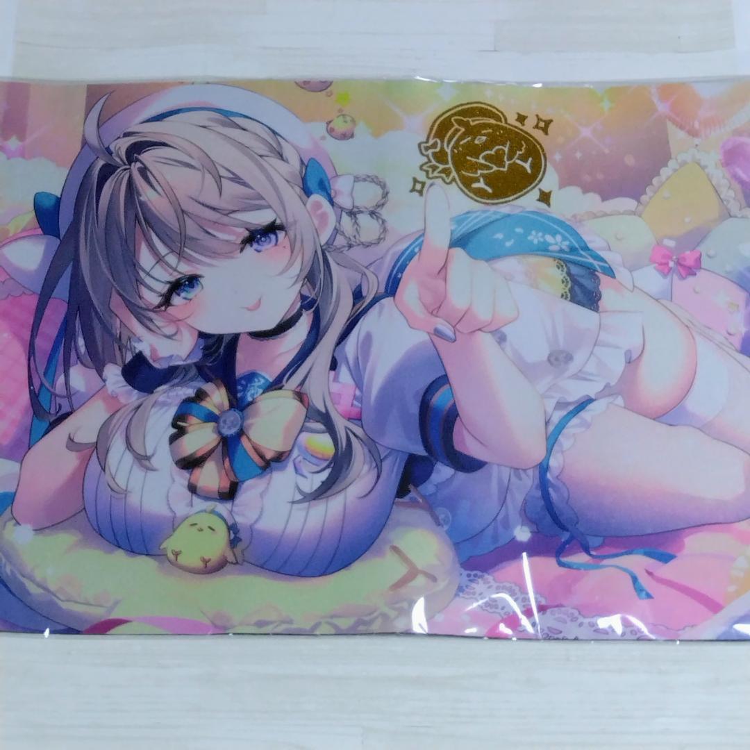 C107 すぺしゃりて★本阿弥あずさ 箔押しラバーマット えてるな りいちゅ