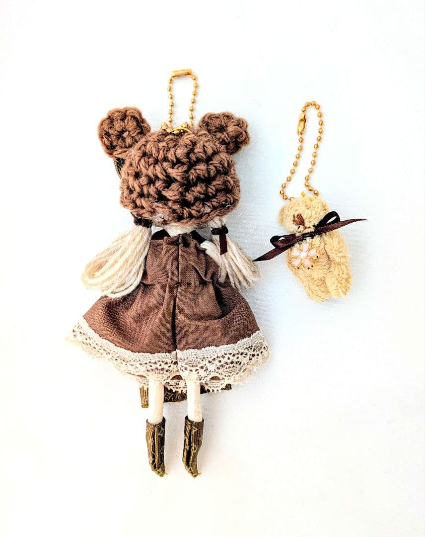 くみっきー様　ハンドメイド ドールチャーム バッグチャーム お人形
