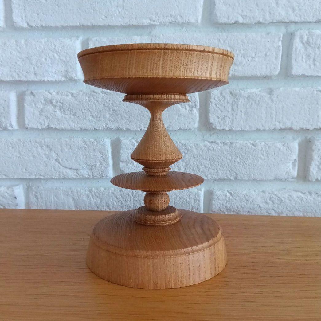 市川 岳人 燭台 ディスプレイ オブジェ 木工作家