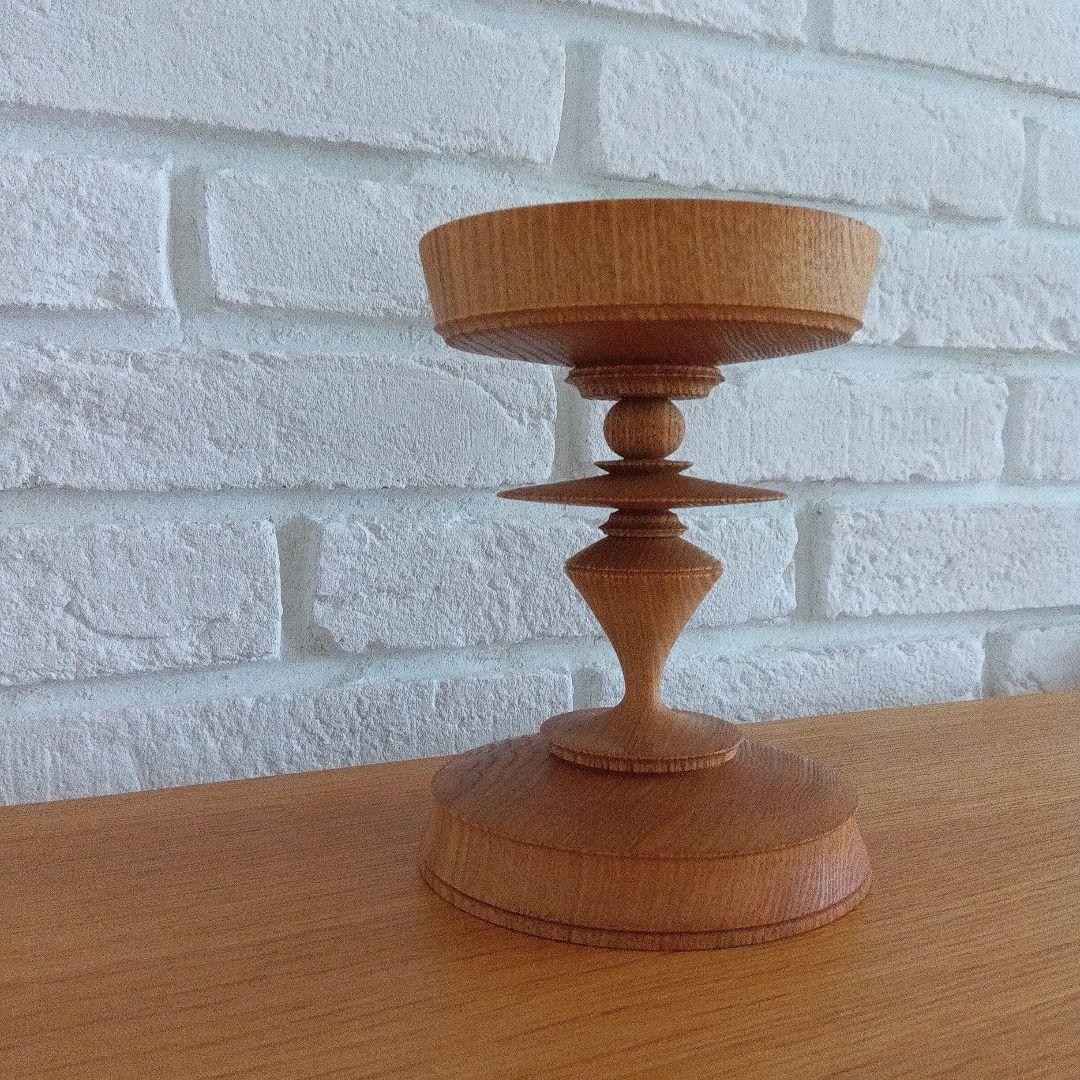 市川 岳人 燭台 ディスプレイ オブジェ 木工作家