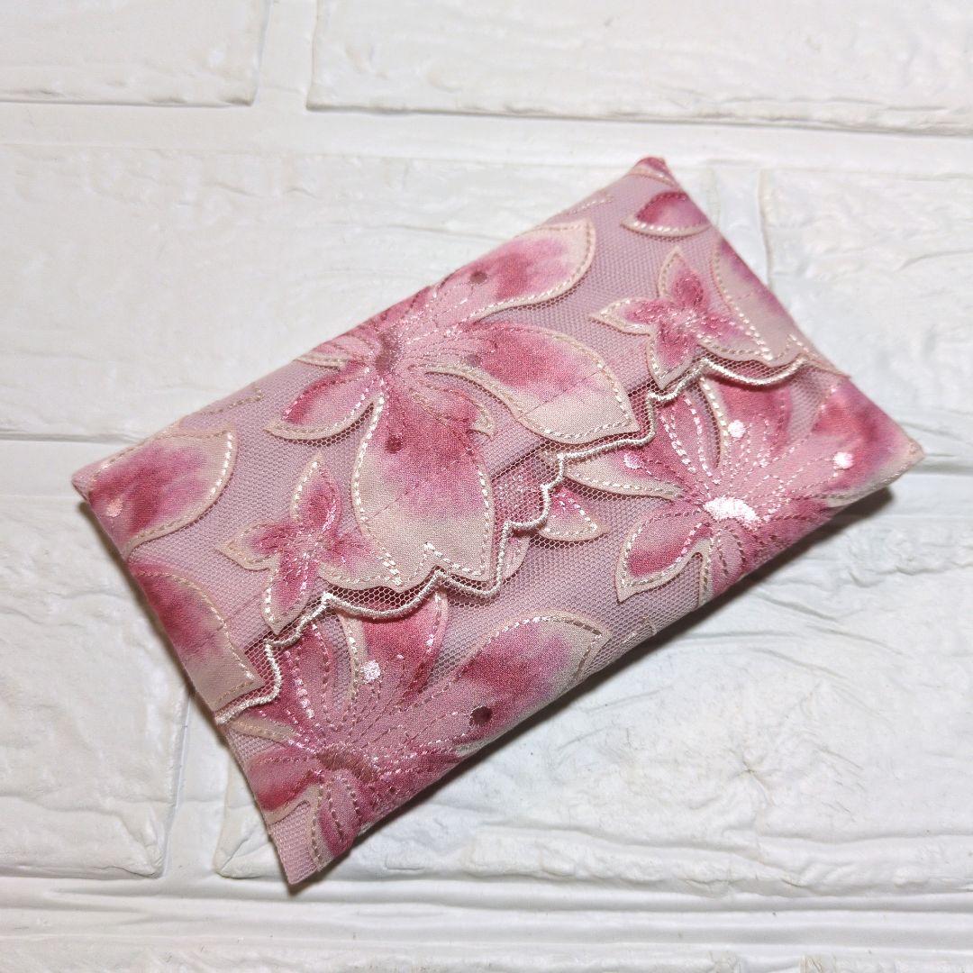 のこ　ポケットティッシュケース　ハンドメイド