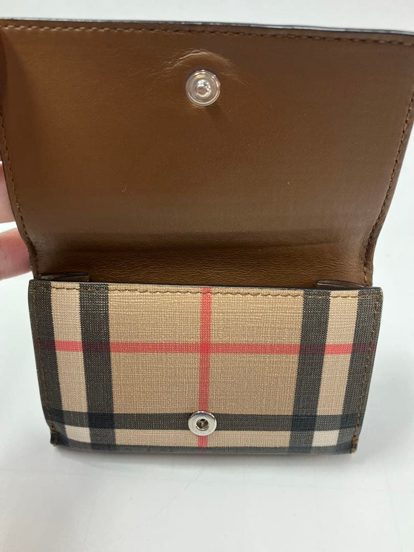 バーバリー コンパクトウォレット 三つ折り財布　Burberry