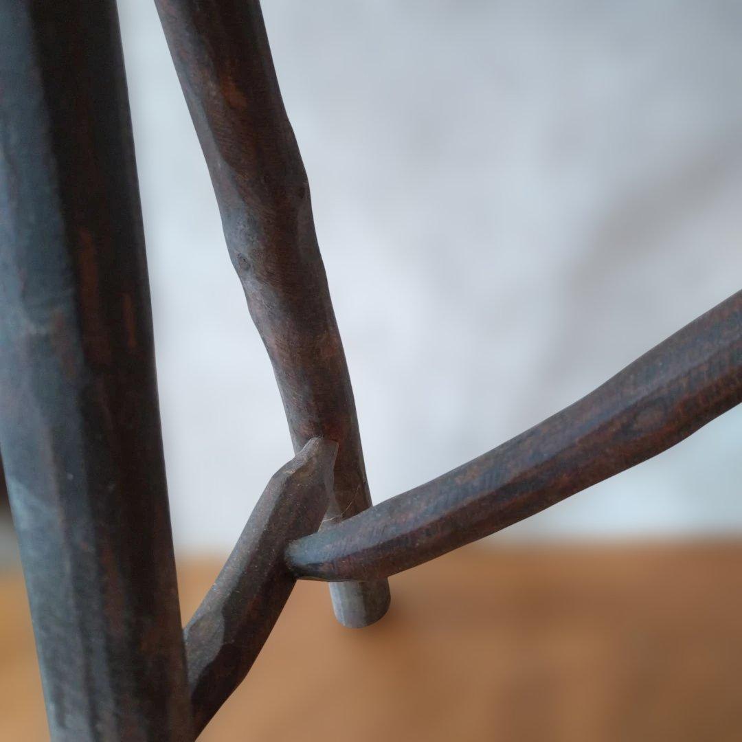 ヒノキ　一点物　木製シンプルテーブル　檜　桧