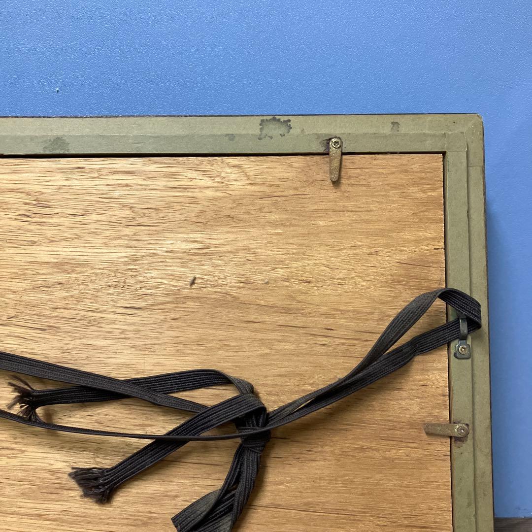 刺繍 額装 壁掛け 風景画 夕日と帆船 アジアンアート 伝統工芸 立掛け