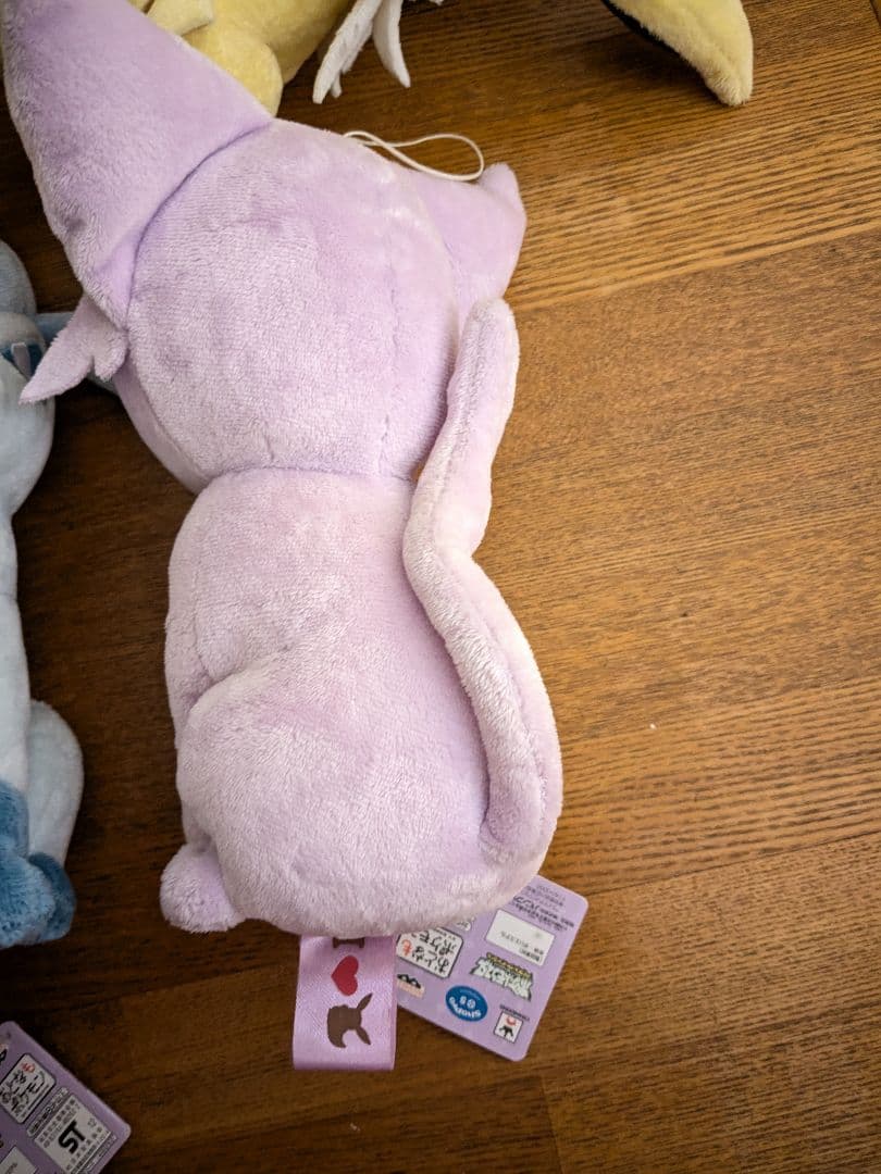 ポケモン アイラブイーブイ　ぬいぐるみ サンダース エーフィ シャワーズ