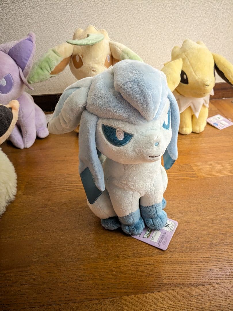 ポケモン アイラブイーブイ　ぬいぐるみ サンダース エーフィ シャワーズ