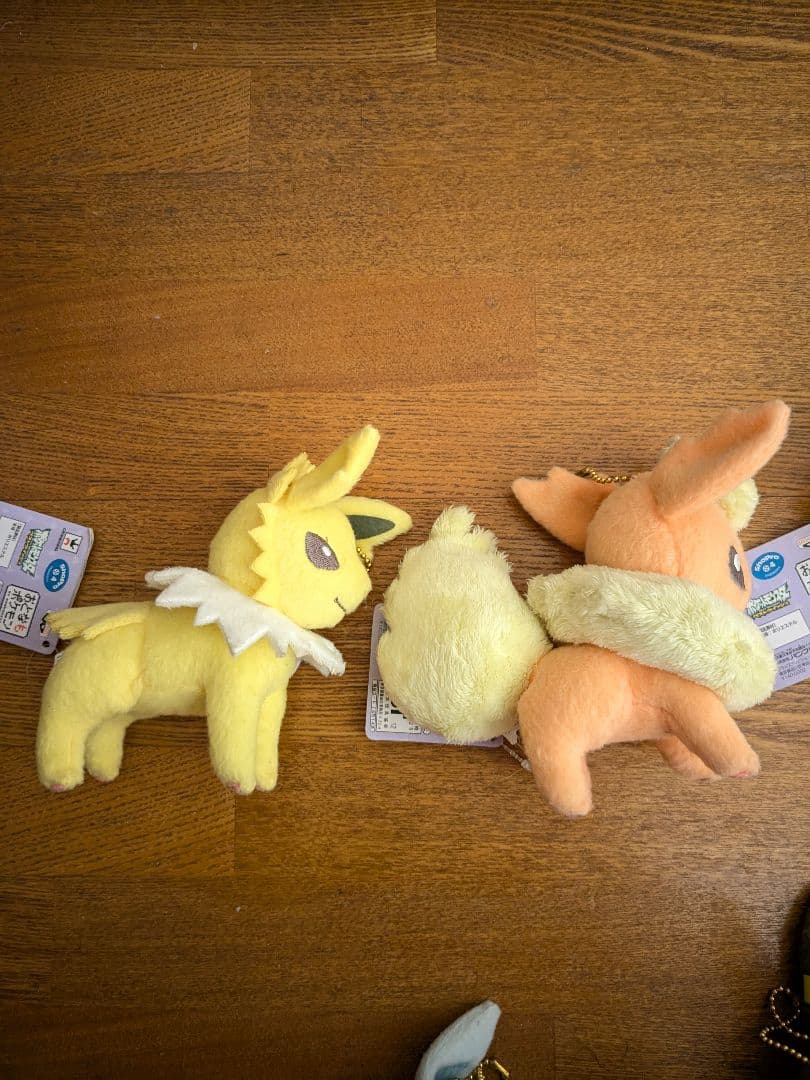 ポケモン アイラブイーブイ　ぬいぐるみ サンダース エーフィ シャワーズ