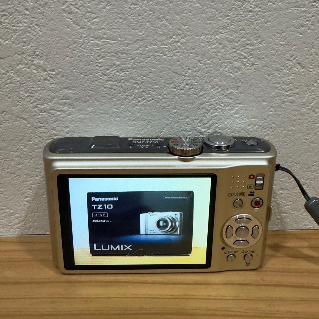 【動作確認済み】Panasonic LUMIX DMC-TZ10 デジタルカメラ