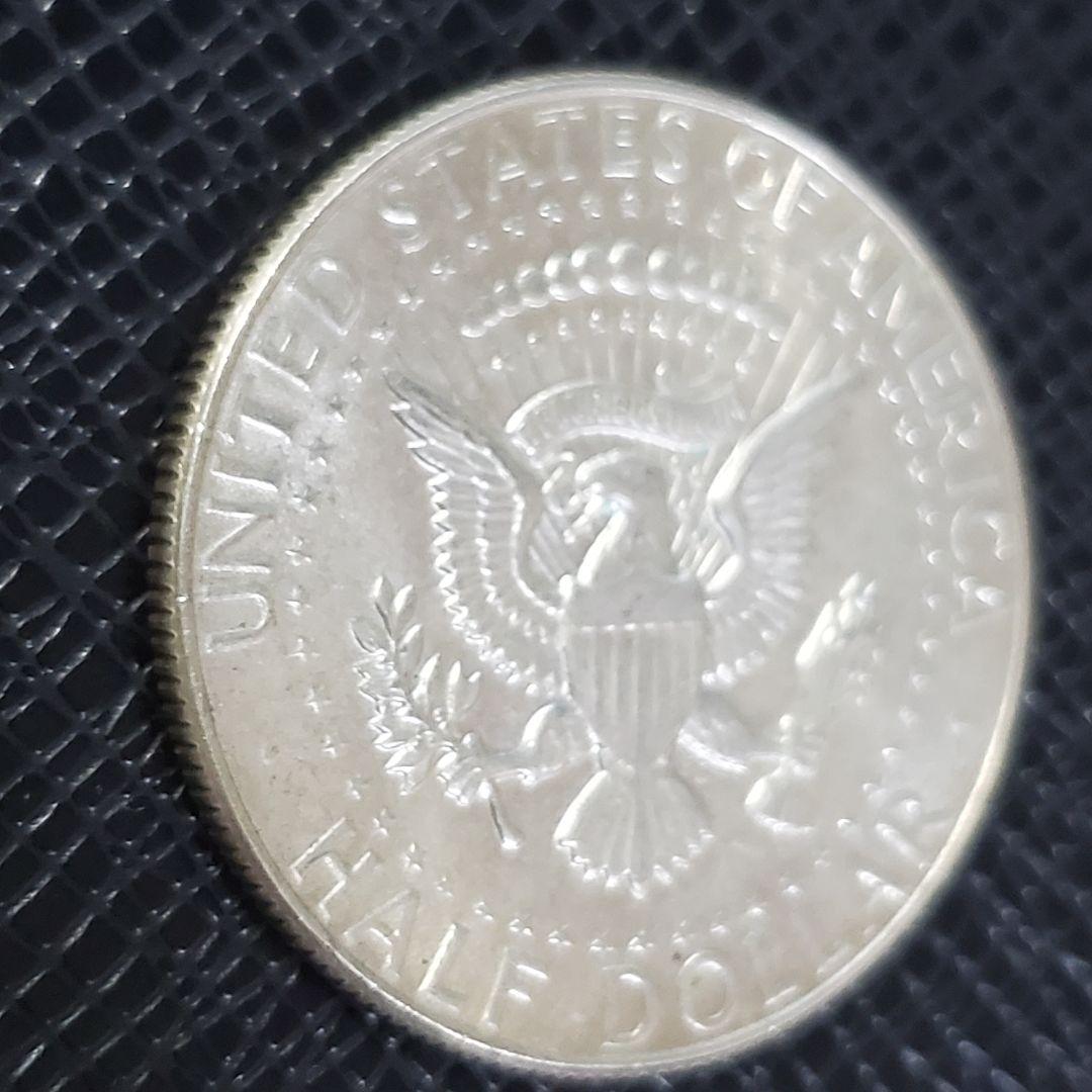 385.　銀貨　極美品　1968年　ケネディハーフダラー　