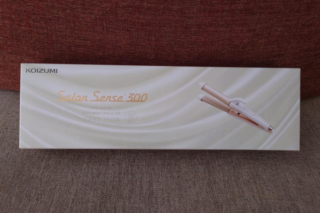KOIZUMI KHS-8740/W サロンセンス300 アイロン　新品未使用