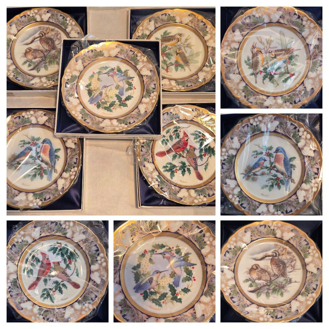 ノリタケ プレートクリスマスコレクション5枚セット飾り皿1996～2000年