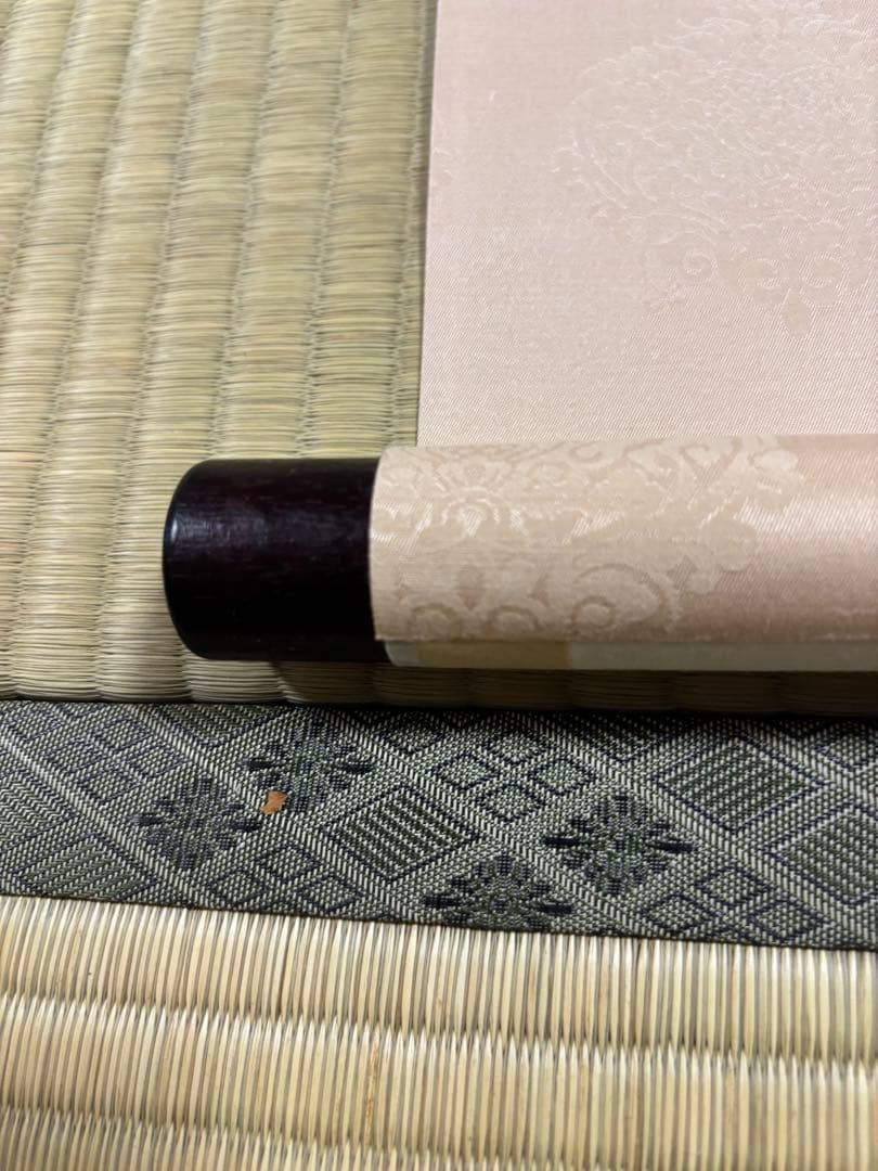 【青岸渡寺】　那智の滝　西陣織　掛軸