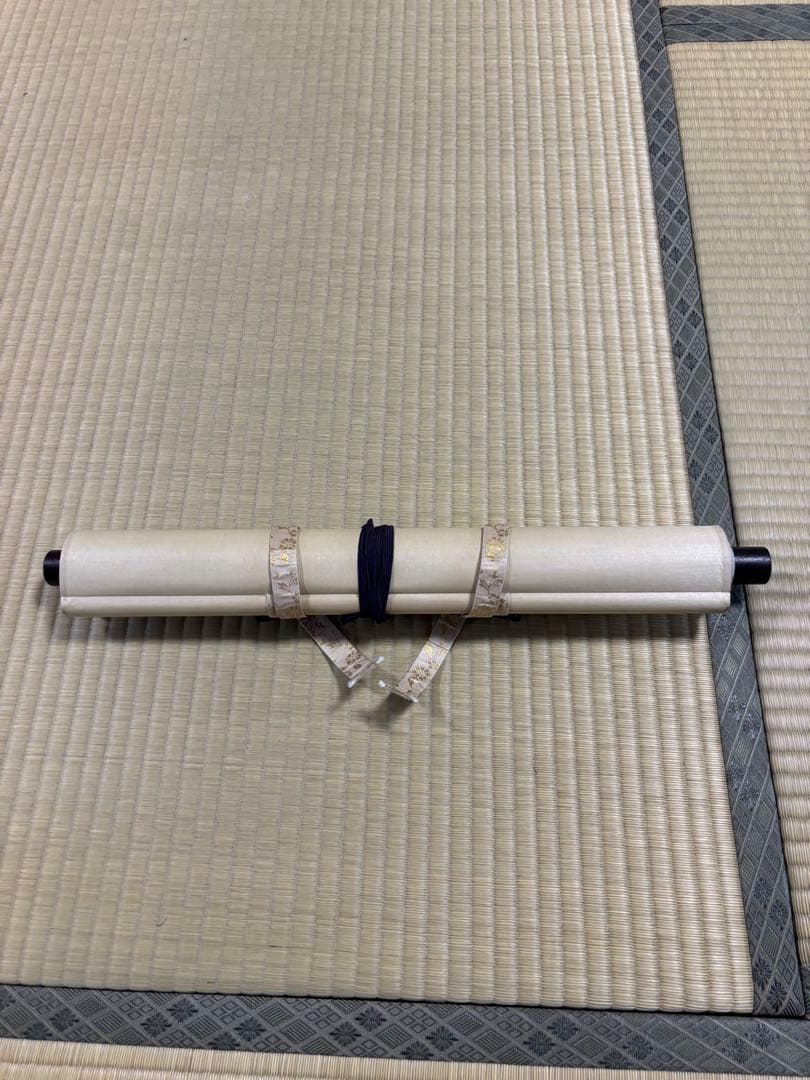 【青岸渡寺】　那智の滝　西陣織　掛軸