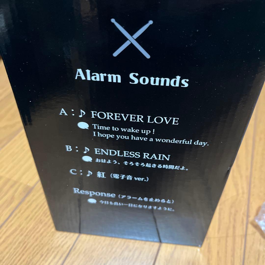 YOSHIKI目覚まし時計