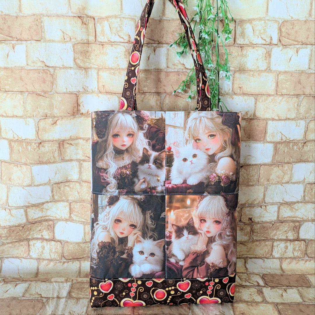 りんりん様用個別オーダーページ パネル生地 ねこ*いぬ*女の子*バッグ等