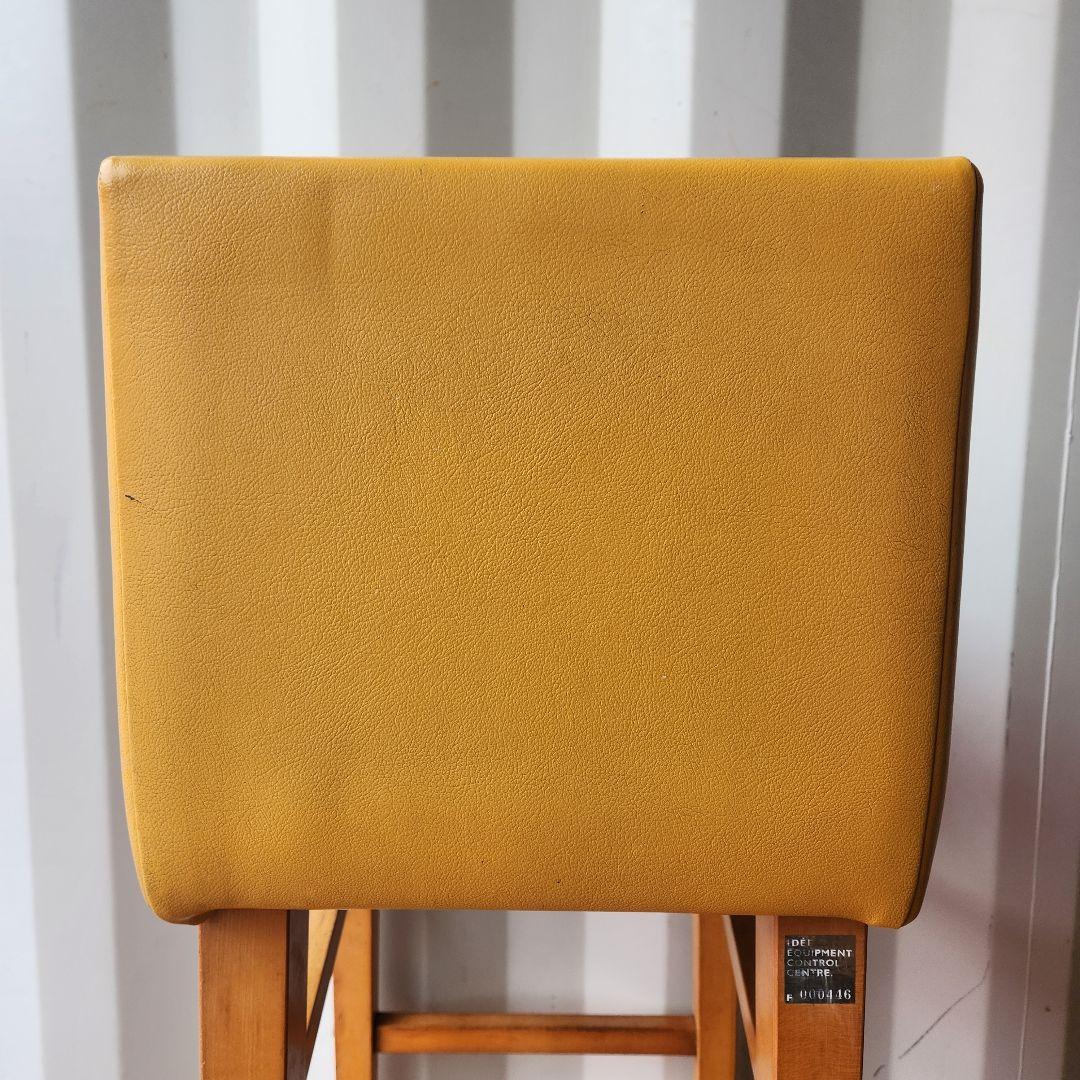 廃盤　IDEE ローバック ハイスツール カウンターチェア 黄色