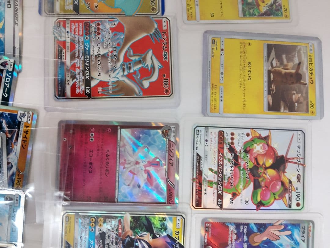 ポケモンカード セットピカチュウ、ミュウツー、カイリュー、レシラムなど
