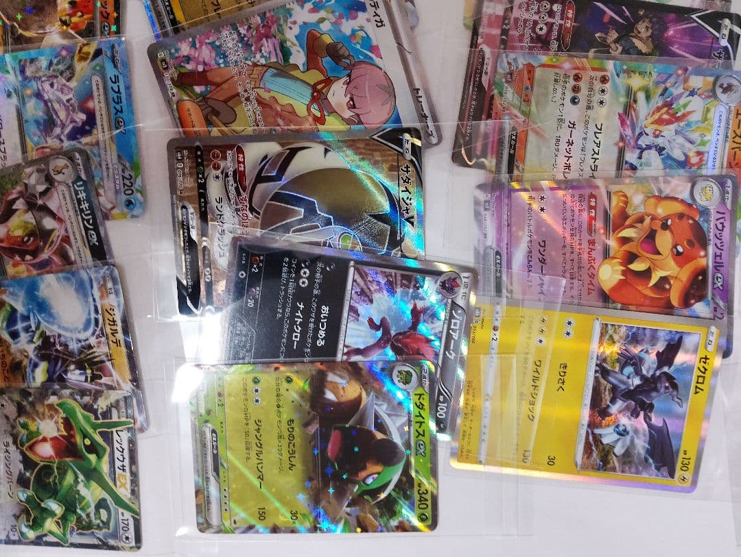 ポケモンカード セットピカチュウ、ミュウツー、カイリュー、レシラムなど