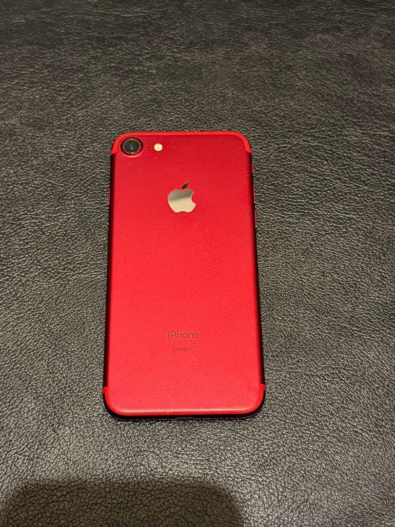 【美品】即日発送 iPhone 7 128GB レッド SIMフリー