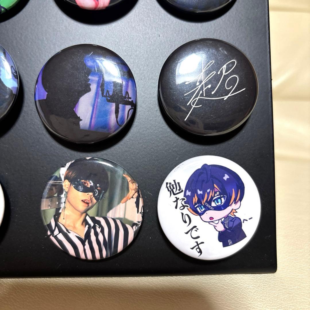 美品‼️ 超学生　缶バッジ　キーホルダー　25個　まとめ売り　スタンド付き　磁石