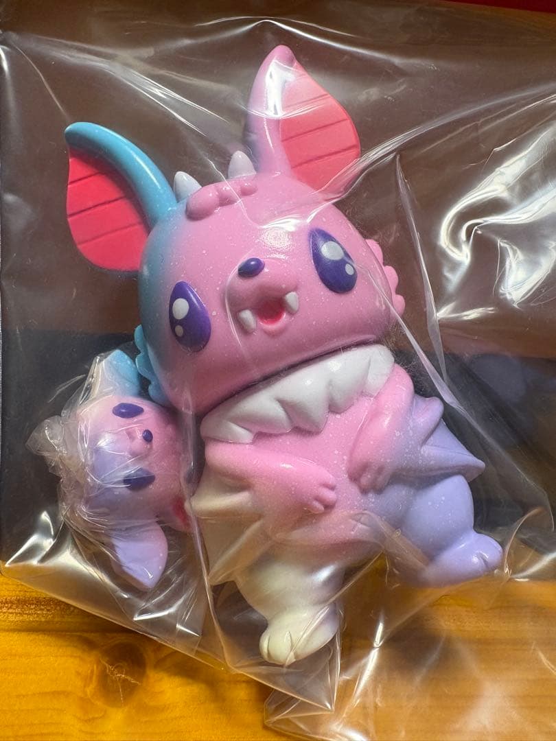 ちしまこうのすけ　ソフビ　蝙蝠怪獣パタパタン　ゆめかわ　3rdカラー