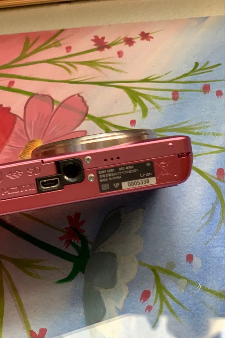 SONY サイバーショット DSC-WX60 デジタルカメラ、ピンク