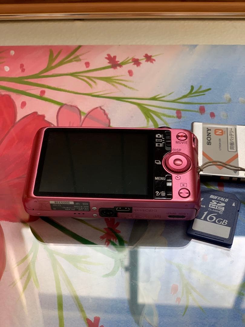SONY サイバーショット DSC-WX60 デジタルカメラ、ピンク
