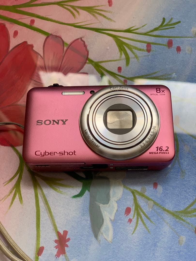 SONY サイバーショット DSC-WX60 デジタルカメラ、ピンク