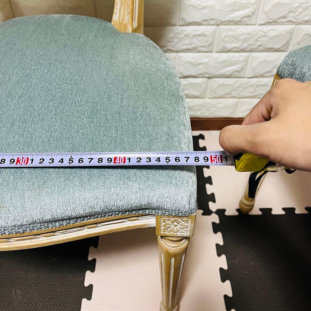 フランス製 アンティークチェア 彫刻ダイニングチェア　１脚