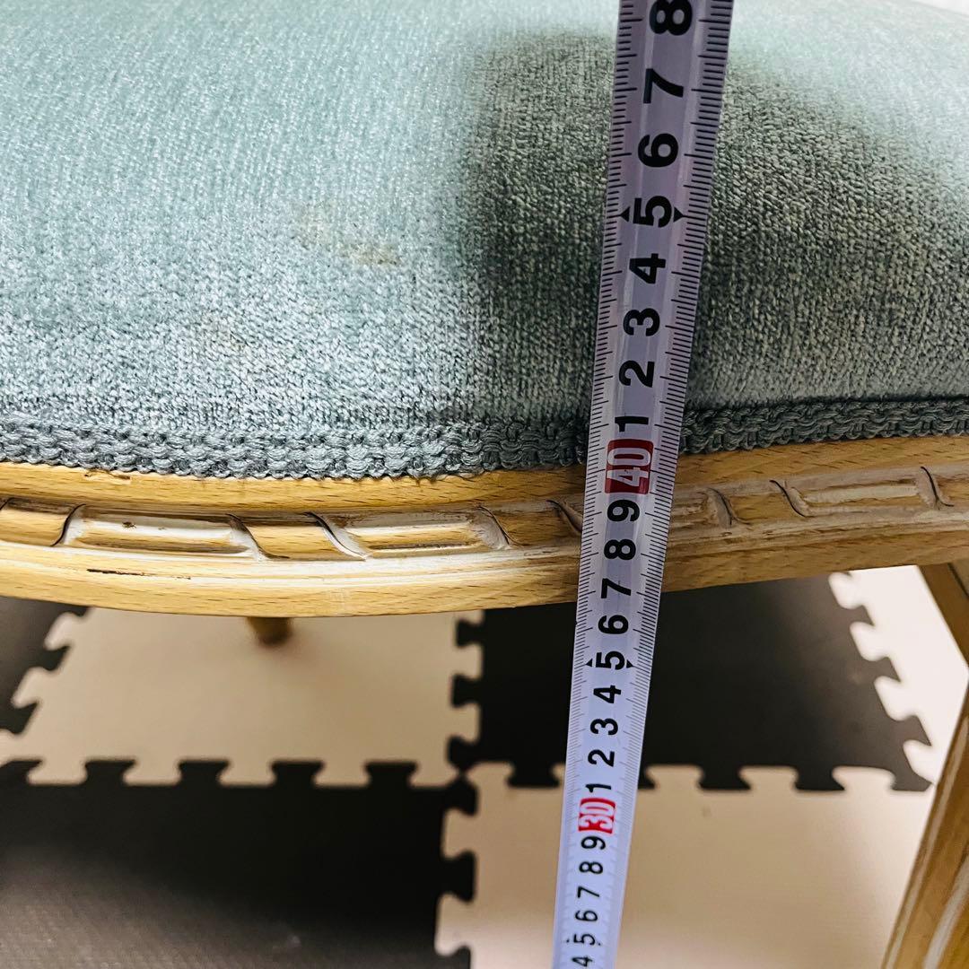 フランス製 アンティークチェア 彫刻ダイニングチェア　１脚