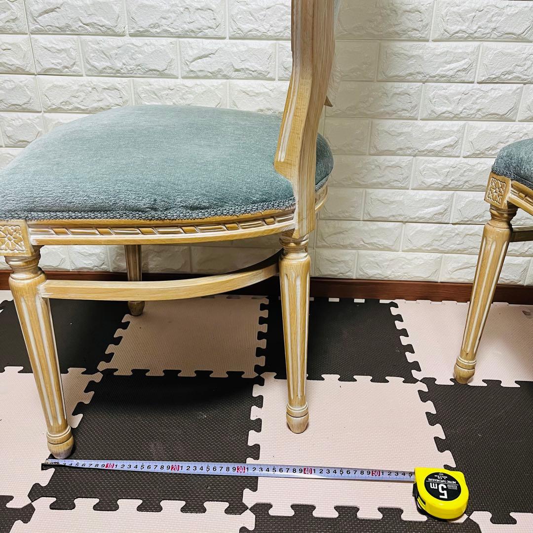 フランス製 アンティークチェア 彫刻ダイニングチェア　１脚