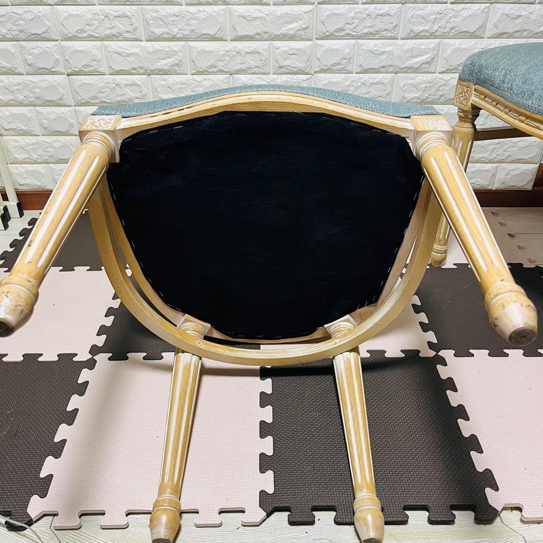 フランス製 アンティークチェア 彫刻ダイニングチェア　１脚