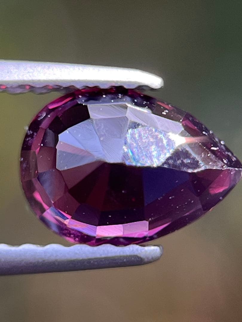 レッドスピネル1.29ct purplish red spinel