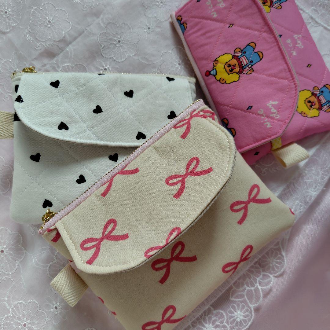 ハンドメイドポーチ