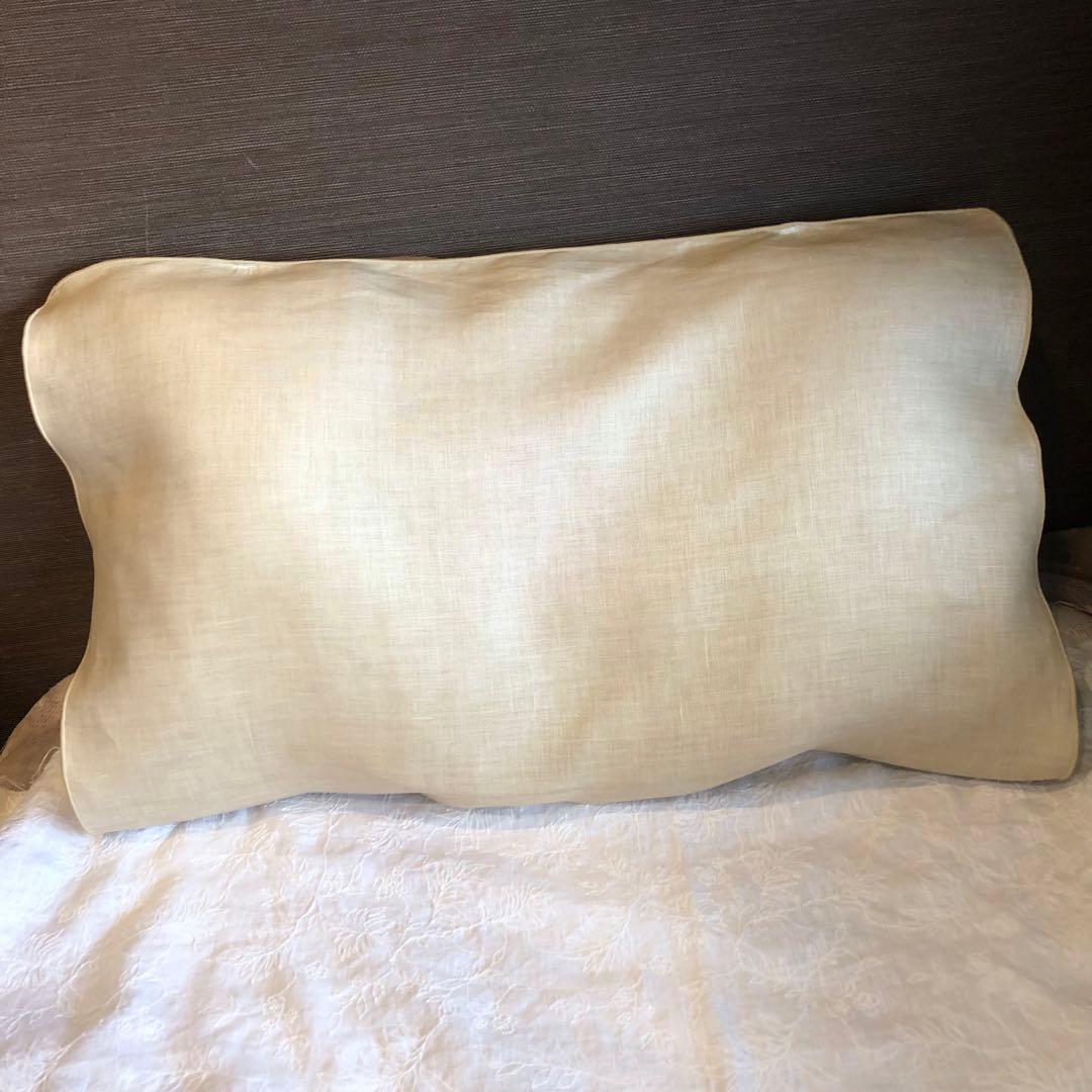 2枚セット　ヘンプ枕カバー　普通地　ヘンプ100% 快眠　99%抗菌 防臭　麻