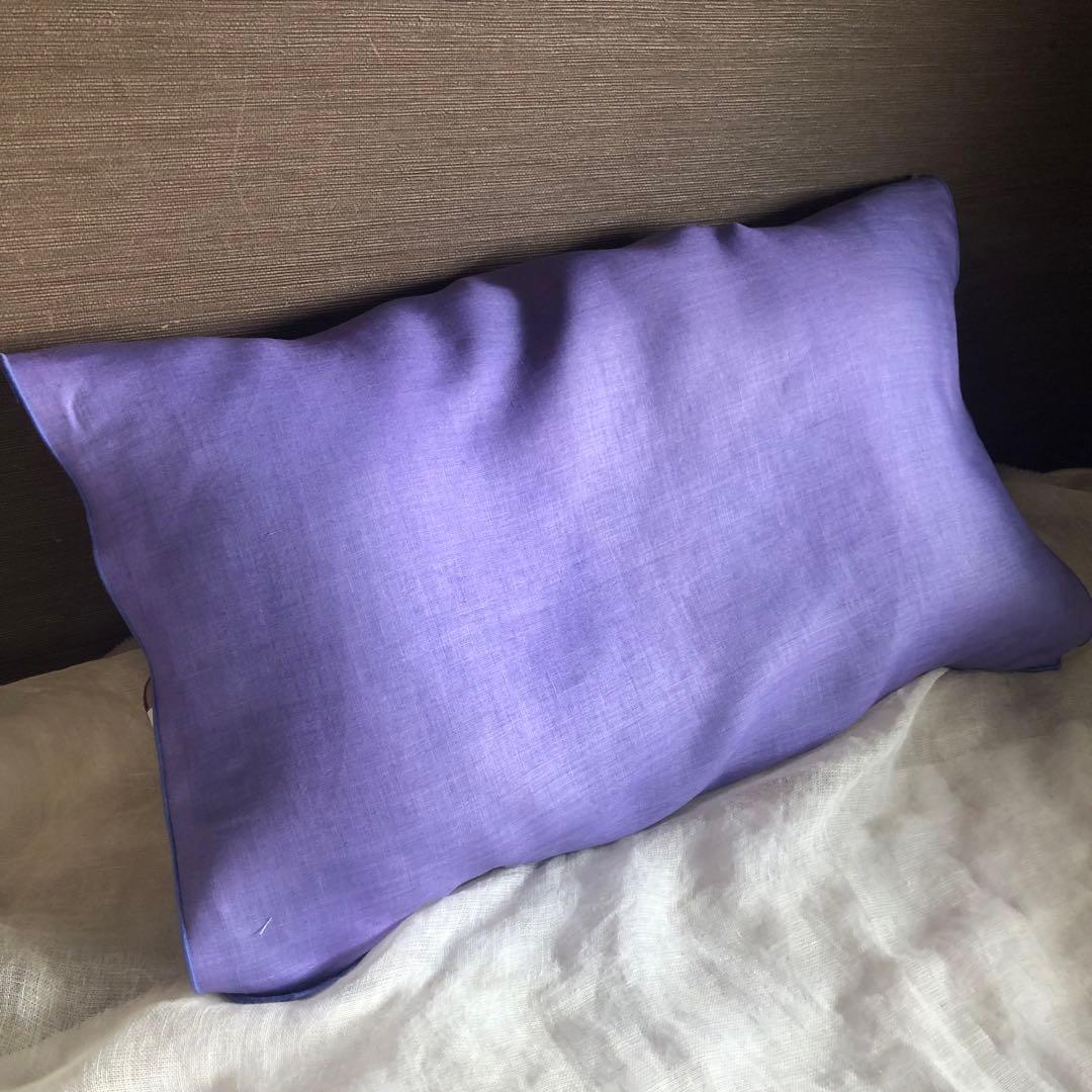 2枚セット　ヘンプ枕カバー　普通地　ヘンプ100% 快眠　99%抗菌 防臭　麻