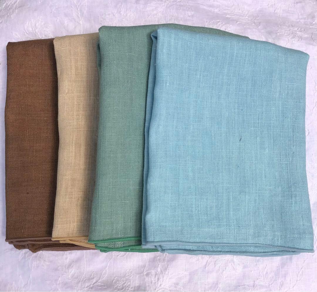 2枚セット　ヘンプ枕カバー　普通地　ヘンプ100% 快眠　99%抗菌 防臭　麻