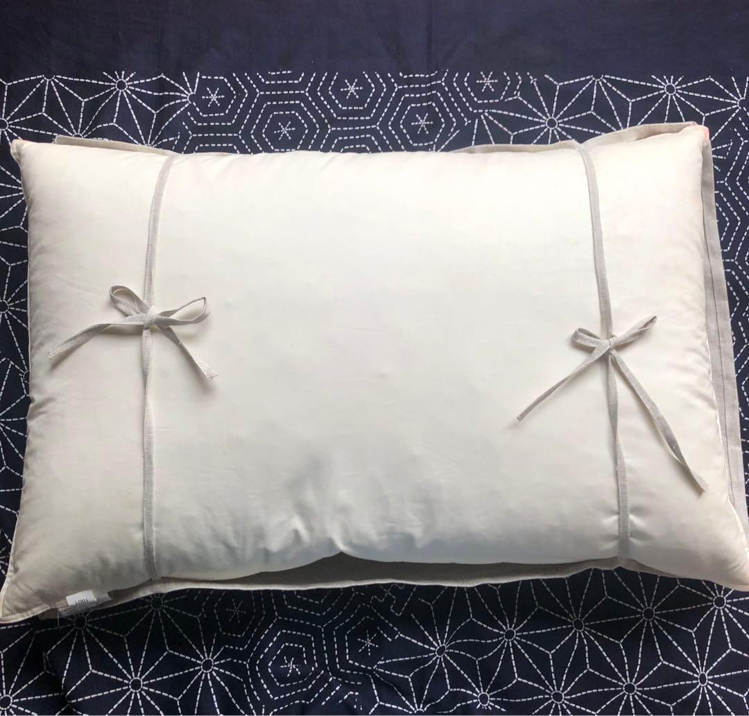 2枚セット　ヘンプ枕カバー　普通地　ヘンプ100% 快眠　99%抗菌 防臭　麻