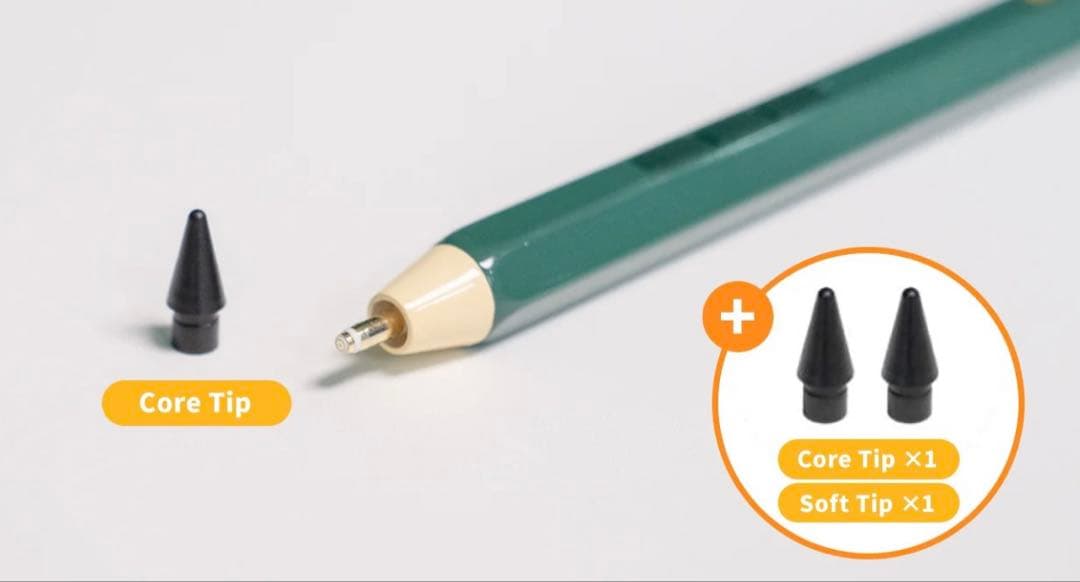 鉛筆デザイン×3つの物理ボタン×9つの機能！進化したiPadペンシル Nelna