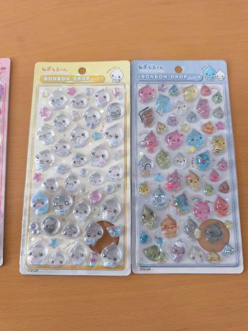 ボンボンドロップシール　しずくちゃん　正規品　ボンドロ　4種類セット