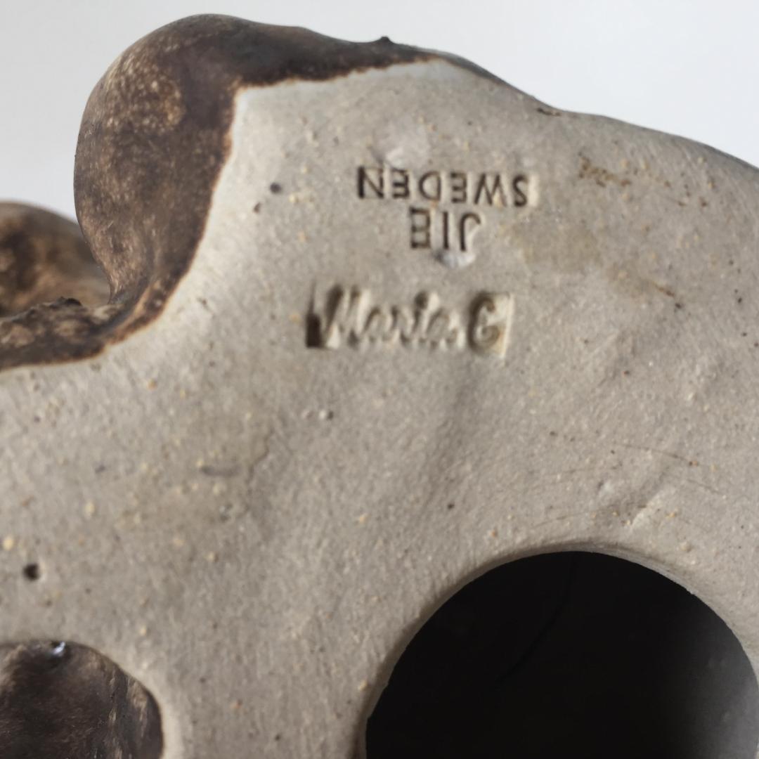 Jie Gantofta Sweden 陶器 置物 くま クマ 熊 北欧