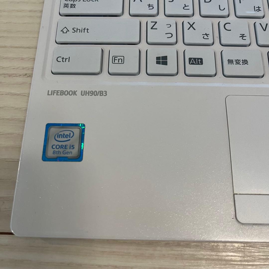 富士通 LIFEBOOK UH90/B3 ノートPC 初期化済 SSD搭載