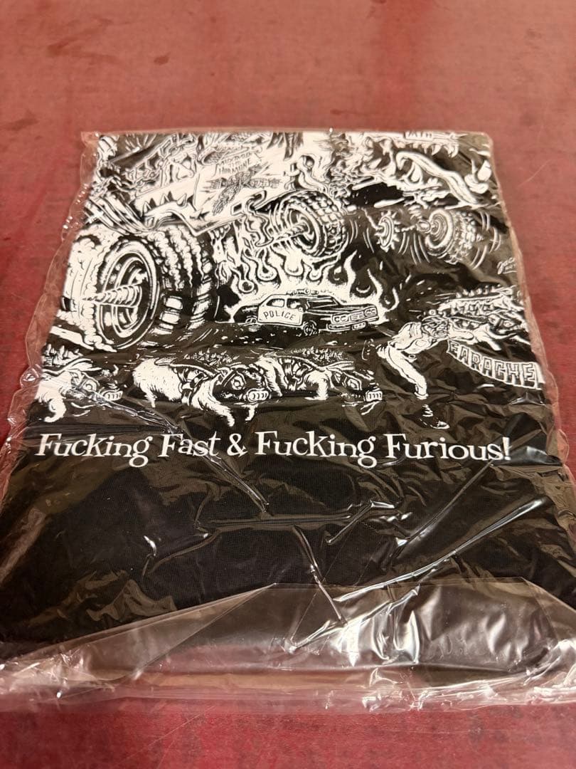 【新品・未開封】マキシマムザホルモンMAXIMUM 爆走 Tシャツ 黒 Lサイズ