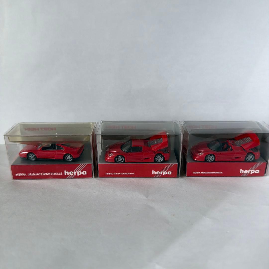 herpa 他フェラーリ7台、ランボルギーニ2台セット
