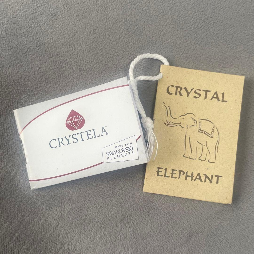 CRYSTELA ブラックエレファント スワロフスキークリスタル